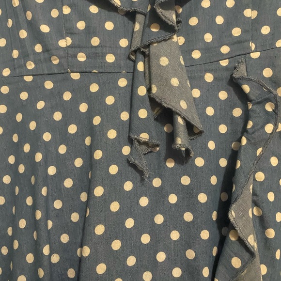 Blue polka dot dress from misguided - Picture 16 of 16